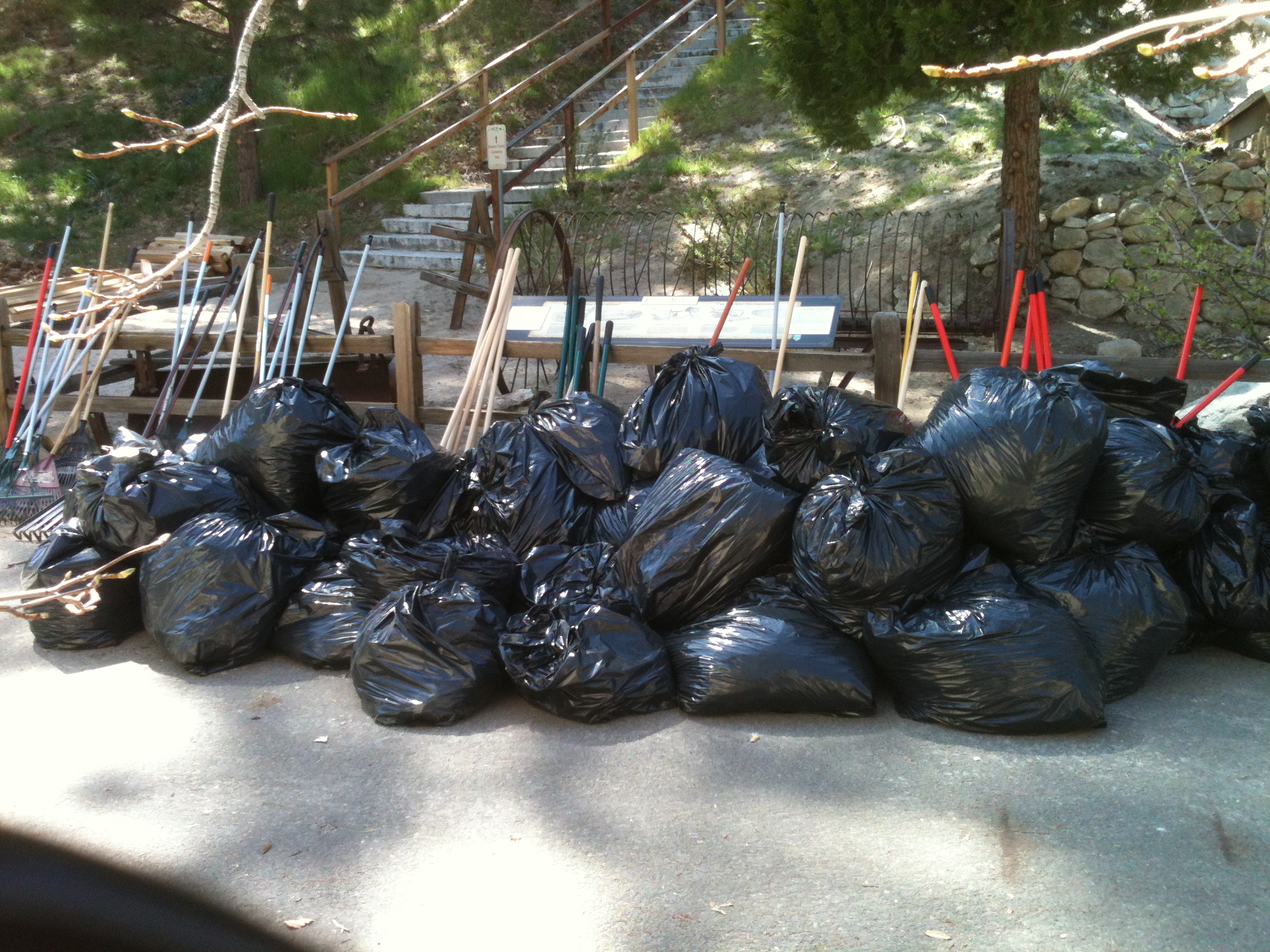 garbage bags